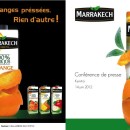 Jus Marrakech : Conférence de presse 100% nouveautés